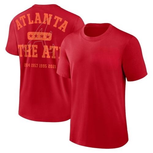 Atlanta Braves Statement Game Over T-Shirt - Red