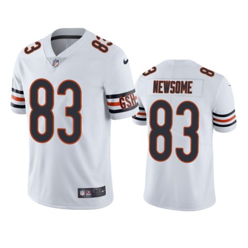 Dazz Newsome 83 Chicago Bears White Vapor Limited Jersey