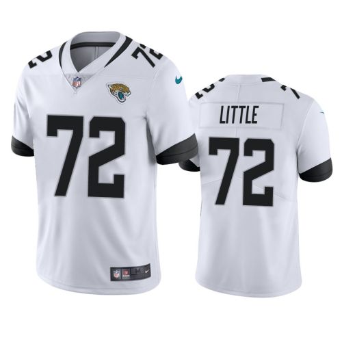 Walker Little 72 Jacksonville Jaguars White Vapor Limited Jersey