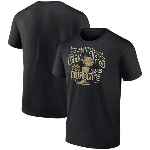 Denver Nuggets 2023 NBA Finals Champions Slip Trophy T-Shirt - Black