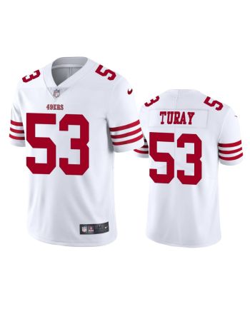 San Francisco 49ers Kemoko Turay 53 White Vapor Limited Jersey - Men's