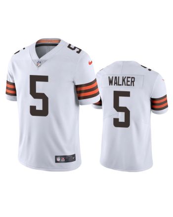 Cleveland Browns Anthony Walker 5 White Vapor Limited Jersey - Men's