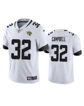 Tyson Campbell 32 Jacksonville Jaguars White Vapor Limited Jersey